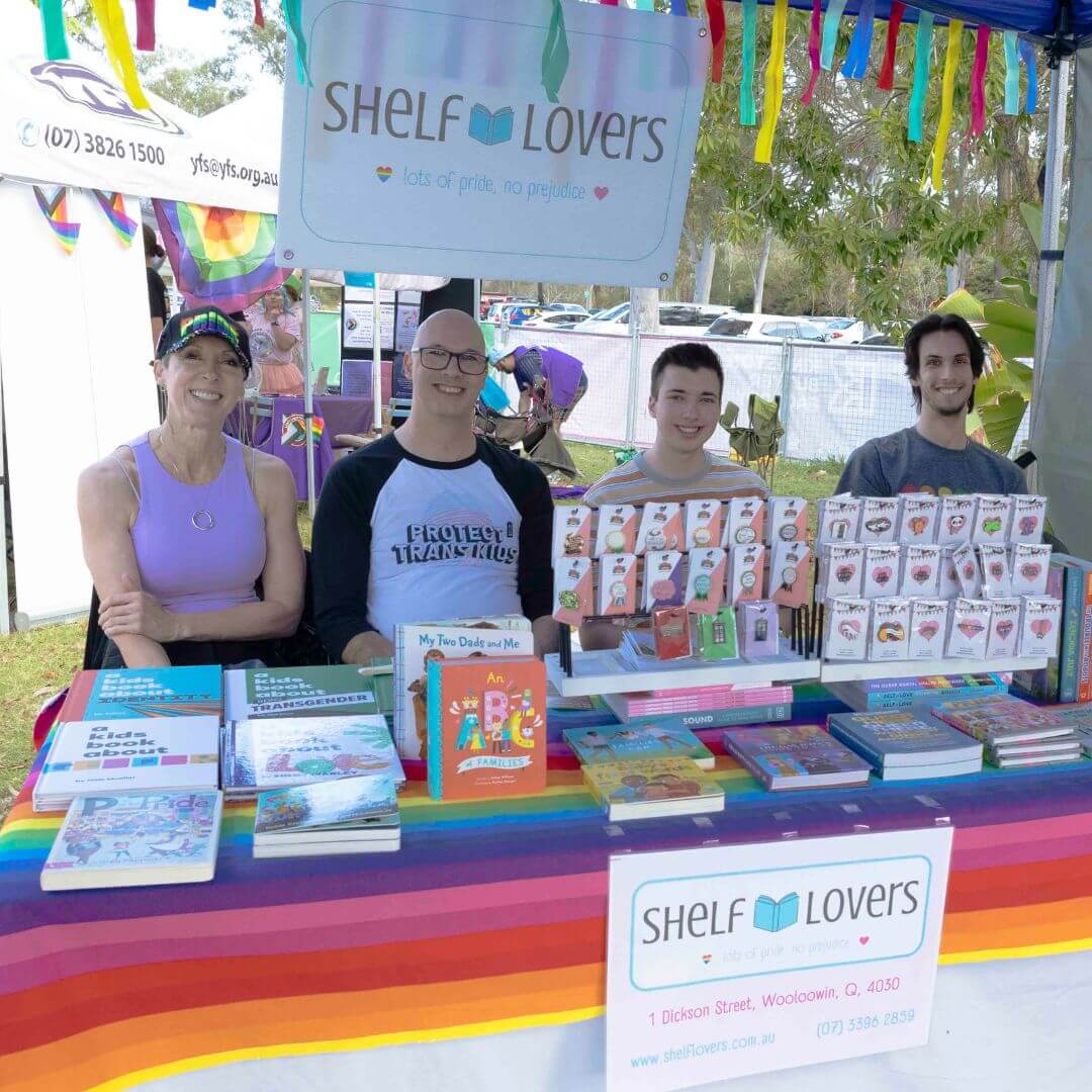 Stall holder display Loud and Proud Logan