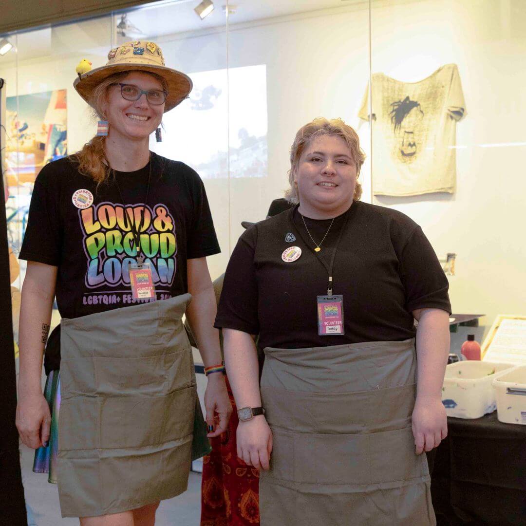 Volunteering at Loud and Proud Logan